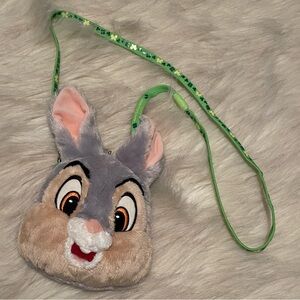 Tokyo Disney Resort Bambi Thumper shoulder purse and ID card holder